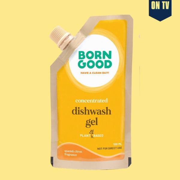 Dishwash gel concentrate